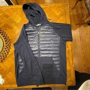 Columbia Men's Dark Blue Zip-Up Sweatshirt/Sweater-Jacket